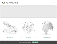 Tablet Screenshot of ct-automotive.net